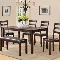 6- Pc Dining Table Set Brand New