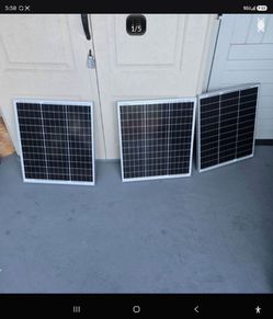 (New) Renogy 50 watt solar panels 25 eatch
