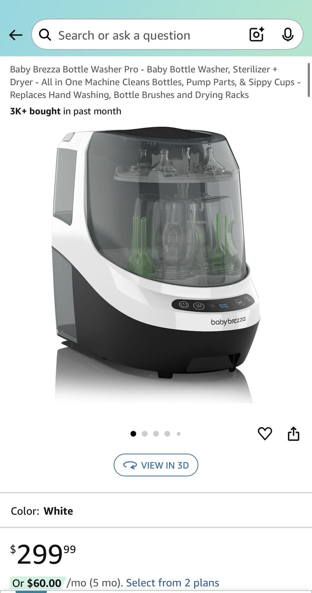 Baby Brezza Bottle Washer Pro