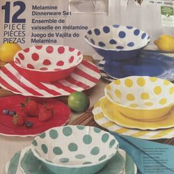 Melamine Dinnerware Set 