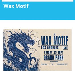 wax motif tonight