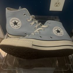 Light blue converse