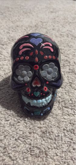 Day of the Dead Sugar Skull Figurine