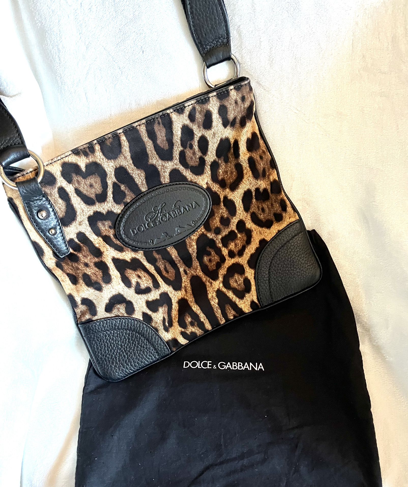 Dolce & Gabbana Cheetah crossbody Bag 