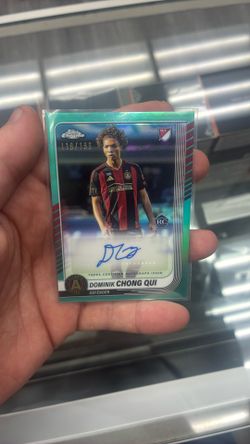 Topps chrome Mls Autos