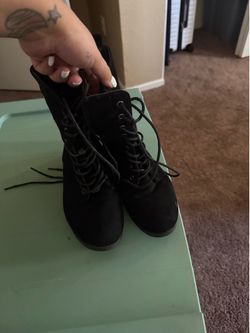 Black boots