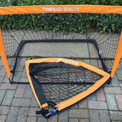 Pair of 3 Foot Tall by Four Foot Wide Sports Nets