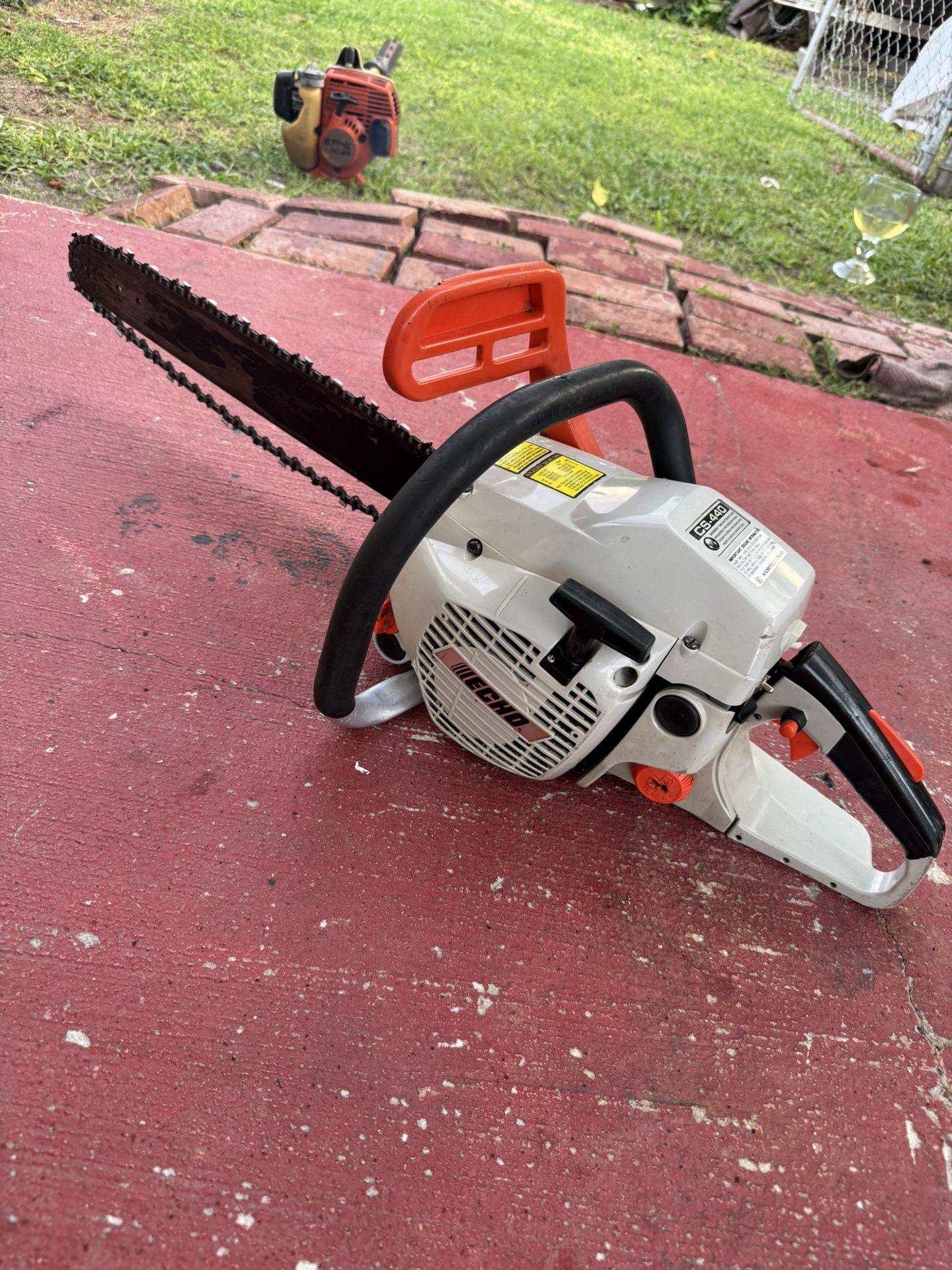 Chainsaw Echo Runs