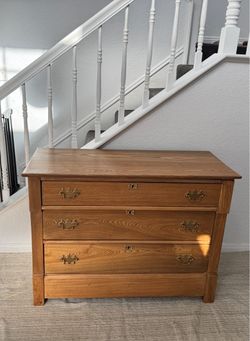 Early 1900’s Restored Solid Oak Dresser