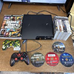PS3 with games
