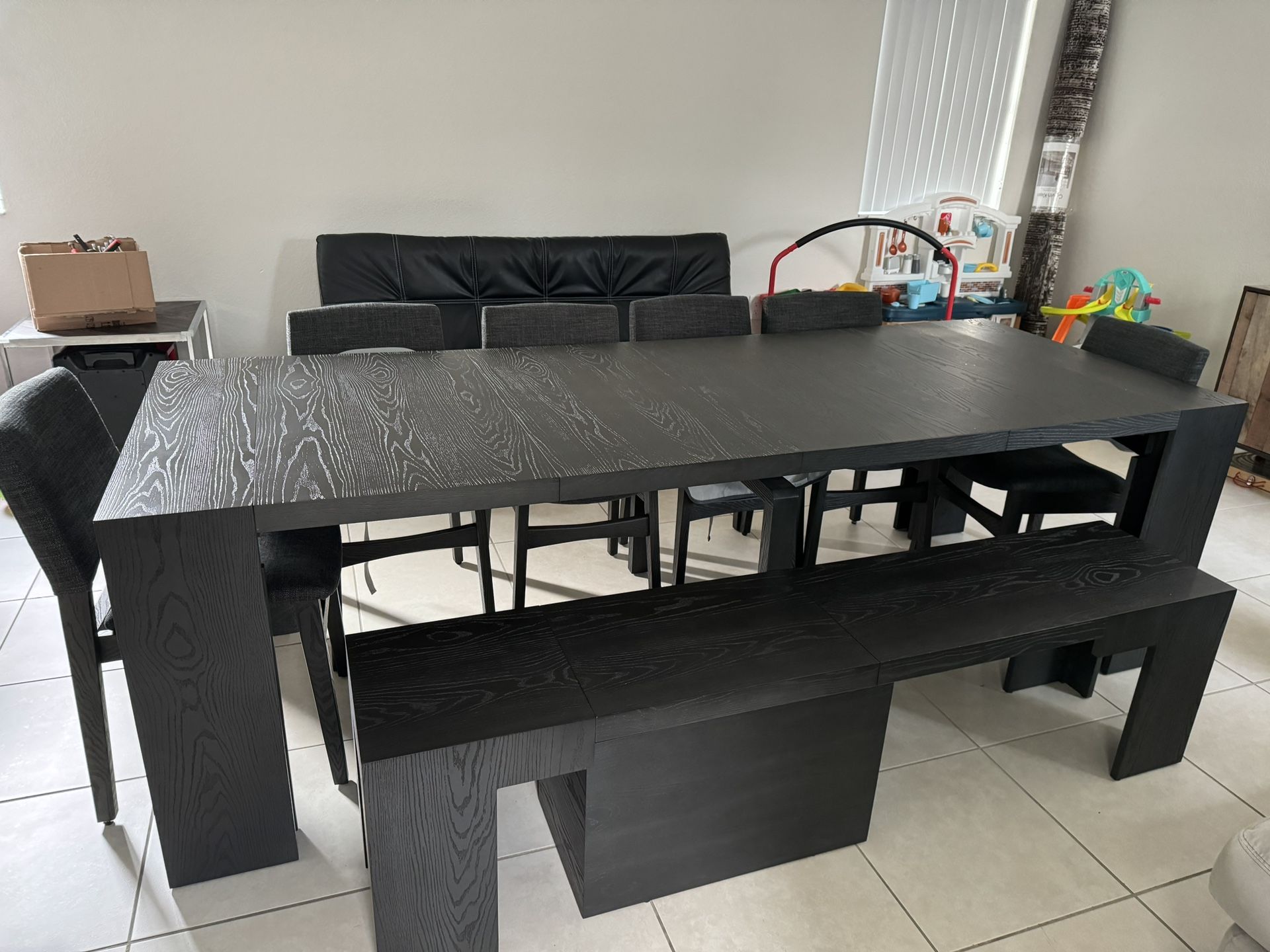 Transformer Table 4.0 - Solid Wood Seating For Up To 10