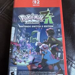 Pokémon Legends ZA Nintendo Switch 2 Games
