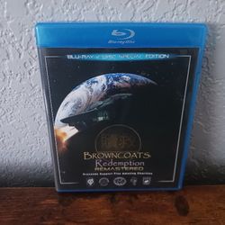 Browncoats Redemption: Remastered (Blu-Ray 2-Disc Special Edition, 2011) ● Sci-Fi ● Rare ● Collectible. 