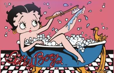 Vintage Betty Boop Rug