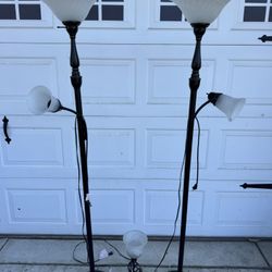 Floor Lamps And Table Lamp