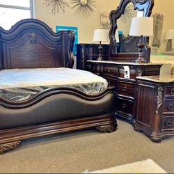 Beds, Bedroom Sets , Dresser With Mirror, Nightstands, Same Day Delivery 🚚 