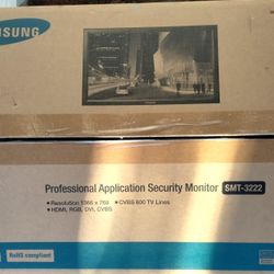 Samsung Security 32" Monitor LCD