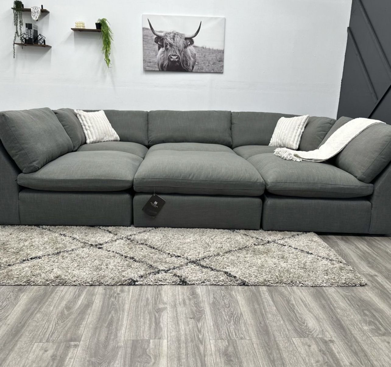 Brand New Ashley Cloud Couch Sectional 
