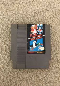 Súper Mario bros and Duck Hunt for NES