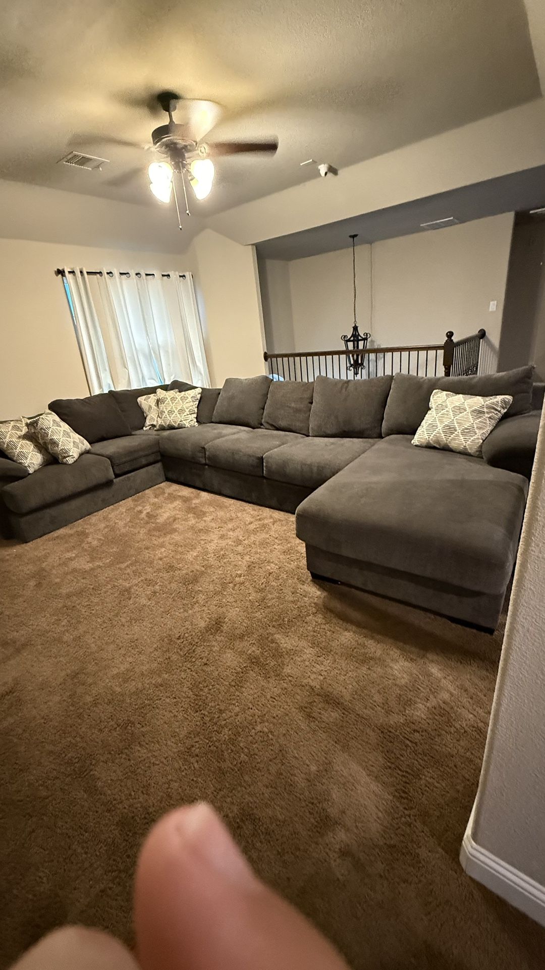 Gray Sectional Couch