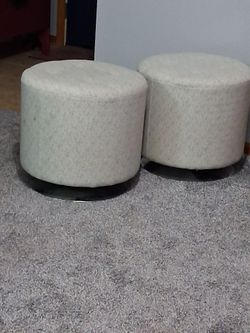 Matching swivel stools