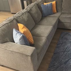 Light Gray Sectional Couch