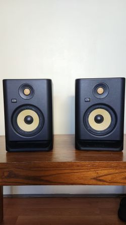 KRK G4 Rokit 5 Monitor Pair. ONES BUSTED