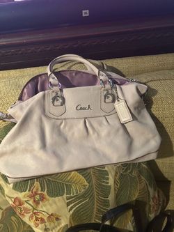 Coach leather purse