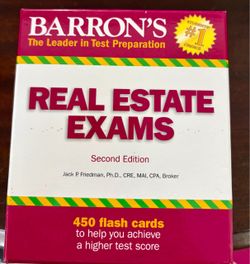 Realtor ED flash cards