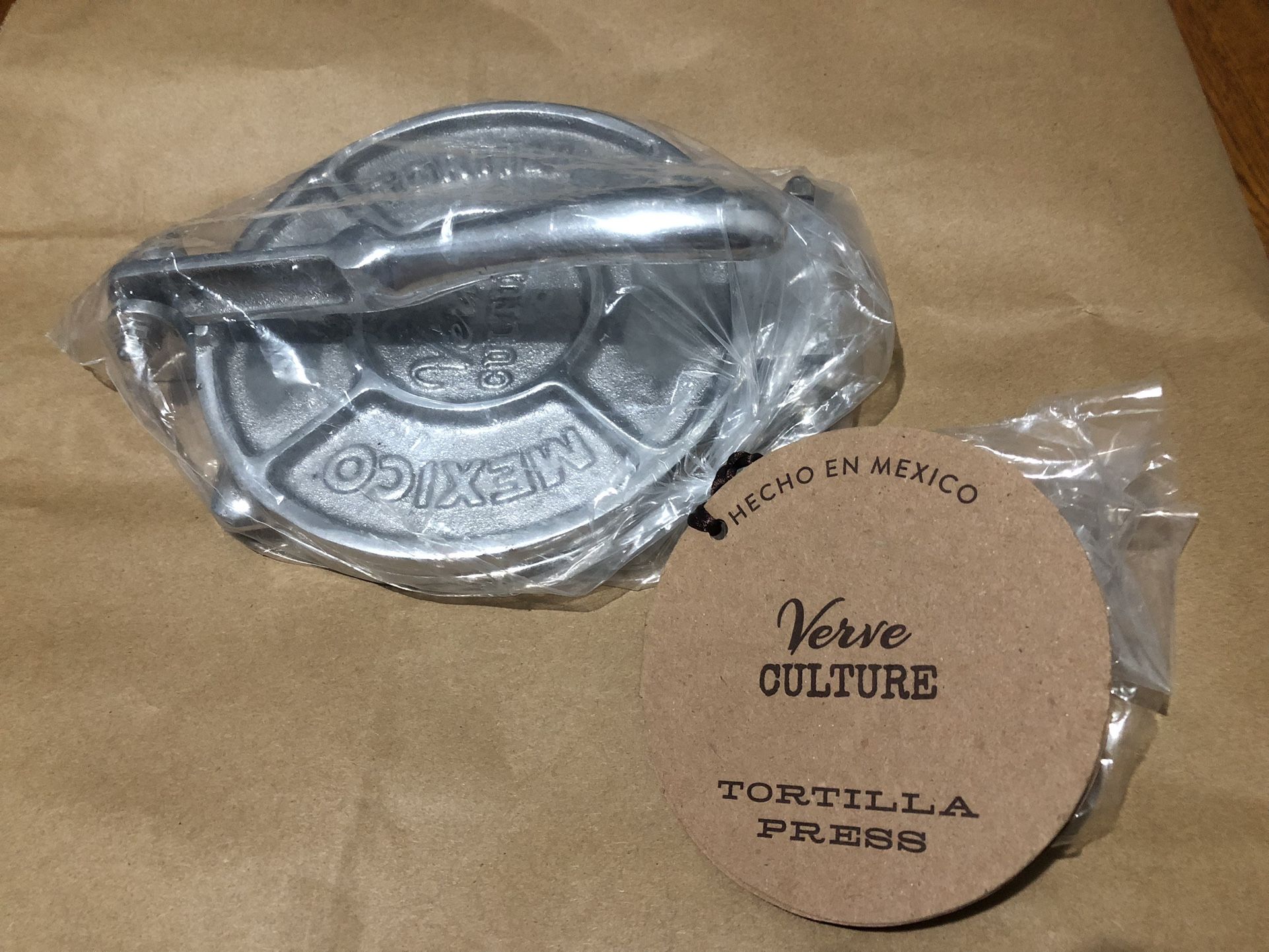 New Verve Culture 8.5'' Tortilla Press