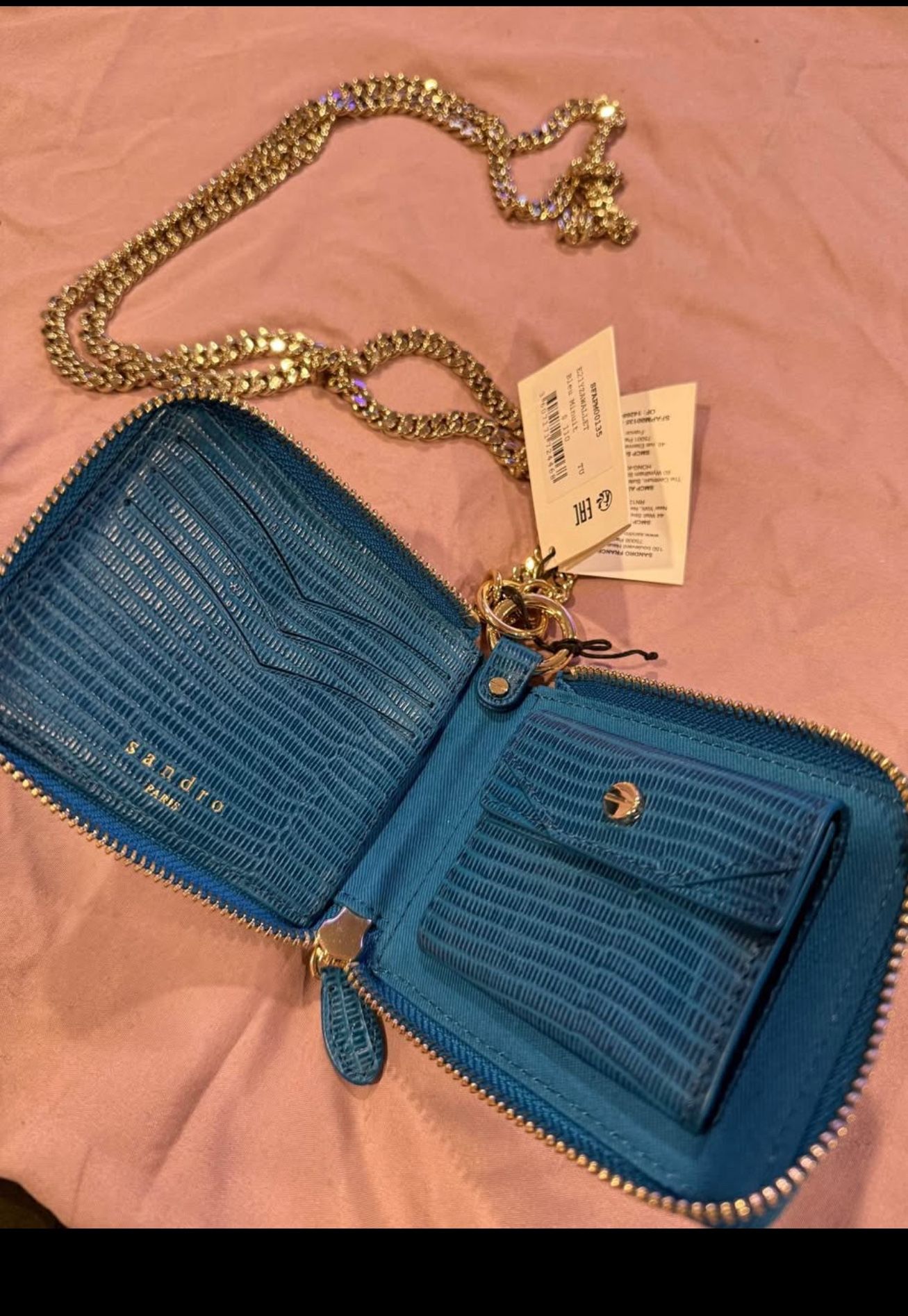 Sandro Crossbody Wallet on chain