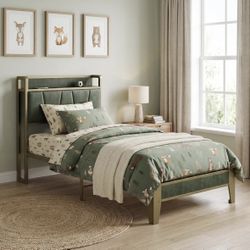 NEW!! TwinXL Frame, Mattresses & Topper, 2 Sets Sheets. 