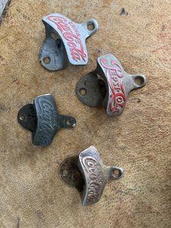 very old open bottles