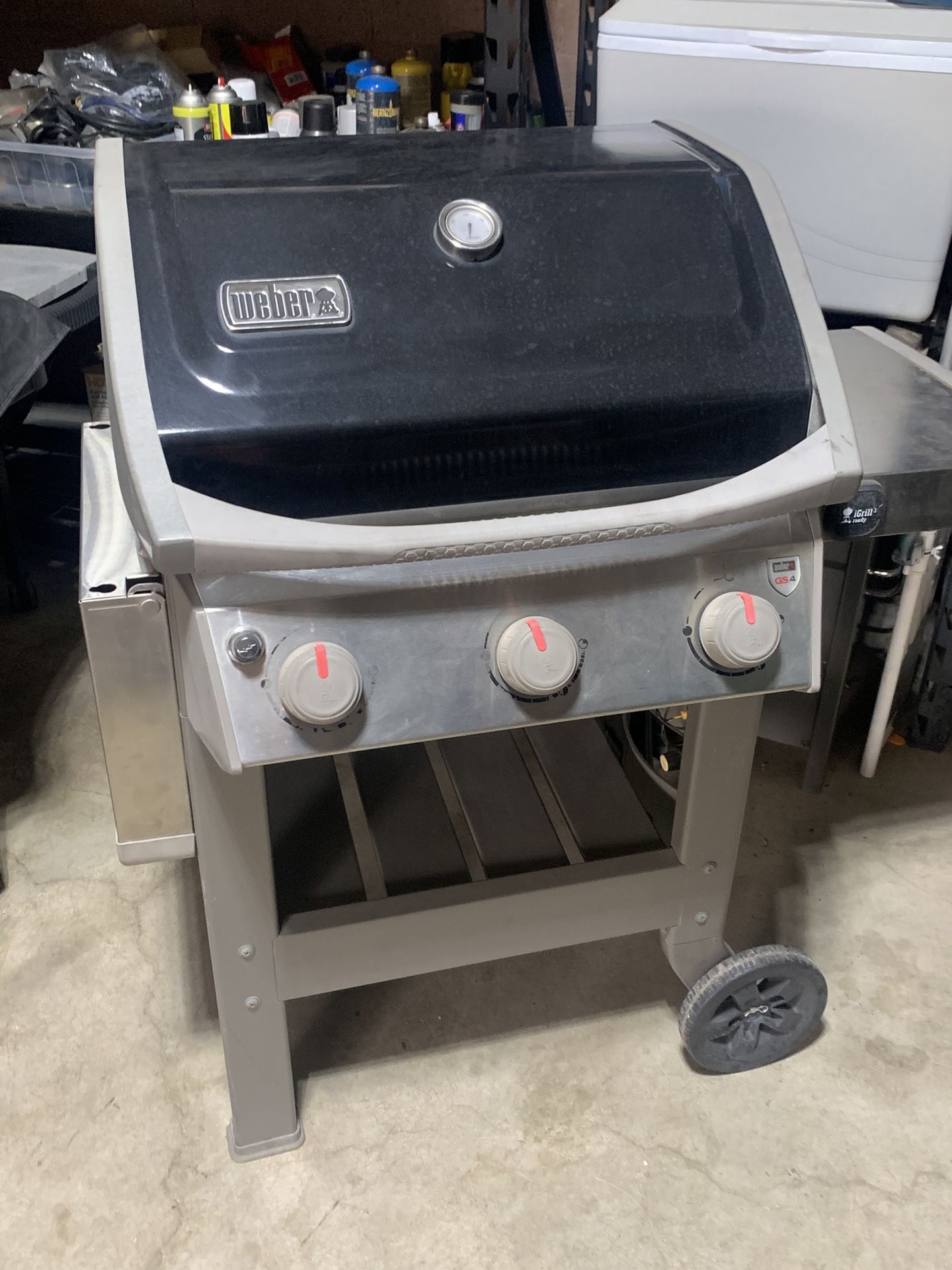 Weber II Spirit E-310 BBQ Grill Propane Asador Three Burners