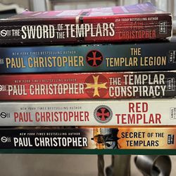 Paul Christopher Books Set Of 5