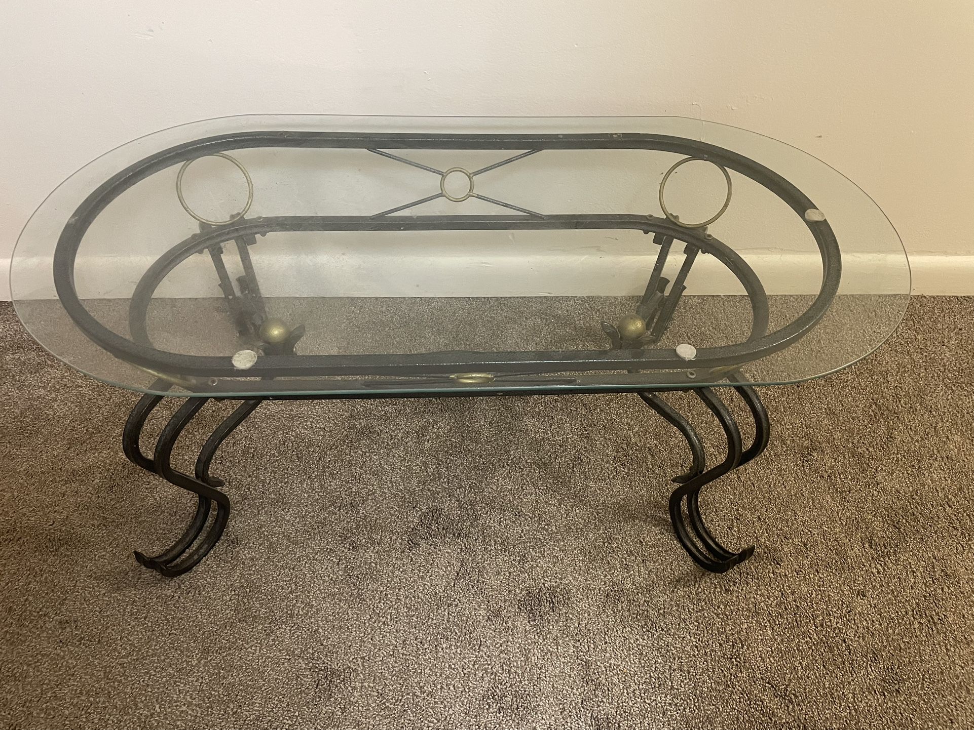 Small Glass Coffee Table