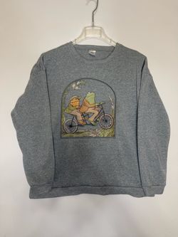 Frog and Toad Graphic Crewneck Sweatshirt