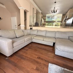 Large Living Room L-Couch