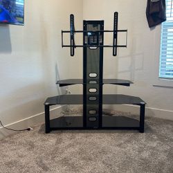 VERY NICE AND STURDY SWIVEL TV STAND