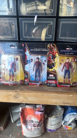 Marvel Legends Spider-Man Action Figures Lot of 3