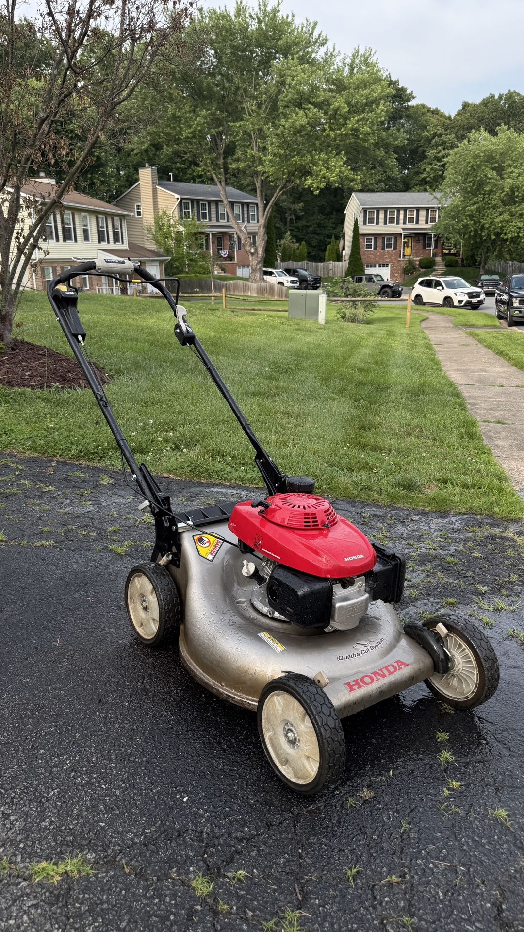 Honda HRR2167 Lawnmower With Self Propel