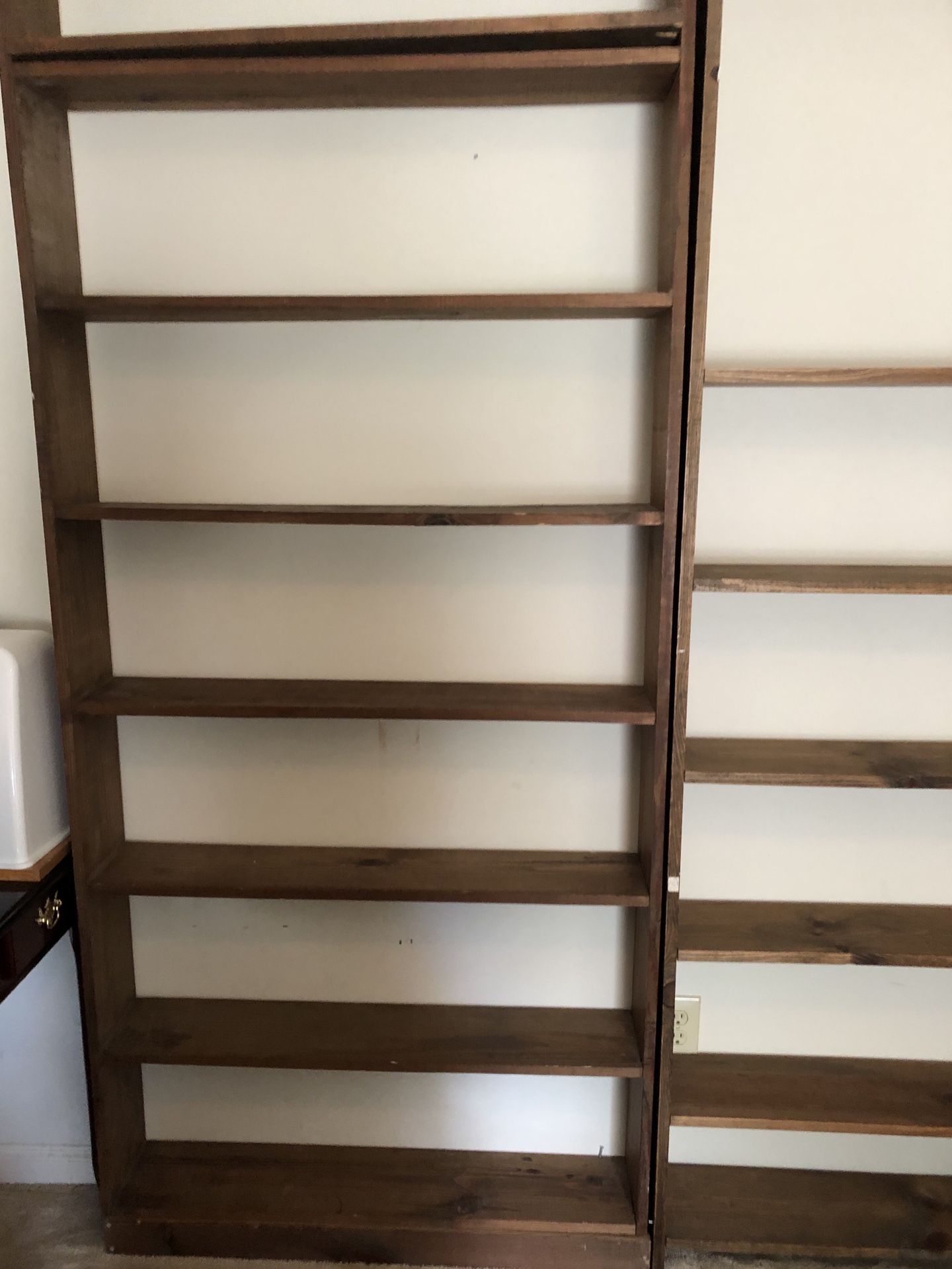 Two Bookshelves