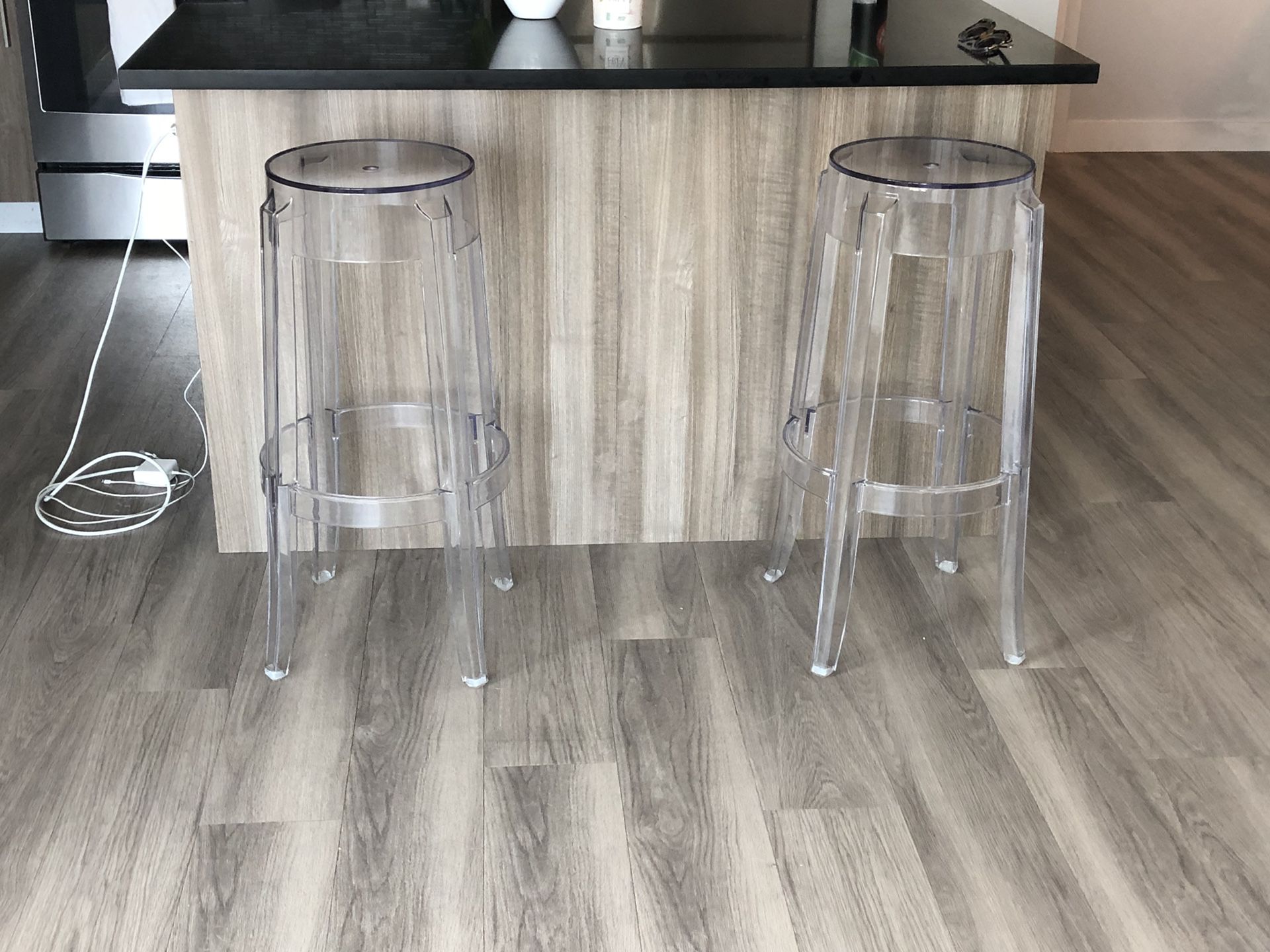 Ghost Clear Bar Stools