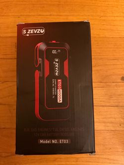 ZEVZO ET03 4000A Jump Starter