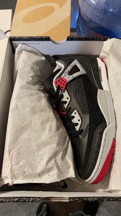 Jordan Spizike Low Black Gym Red Wolf Grey – Men’s Size 10.5