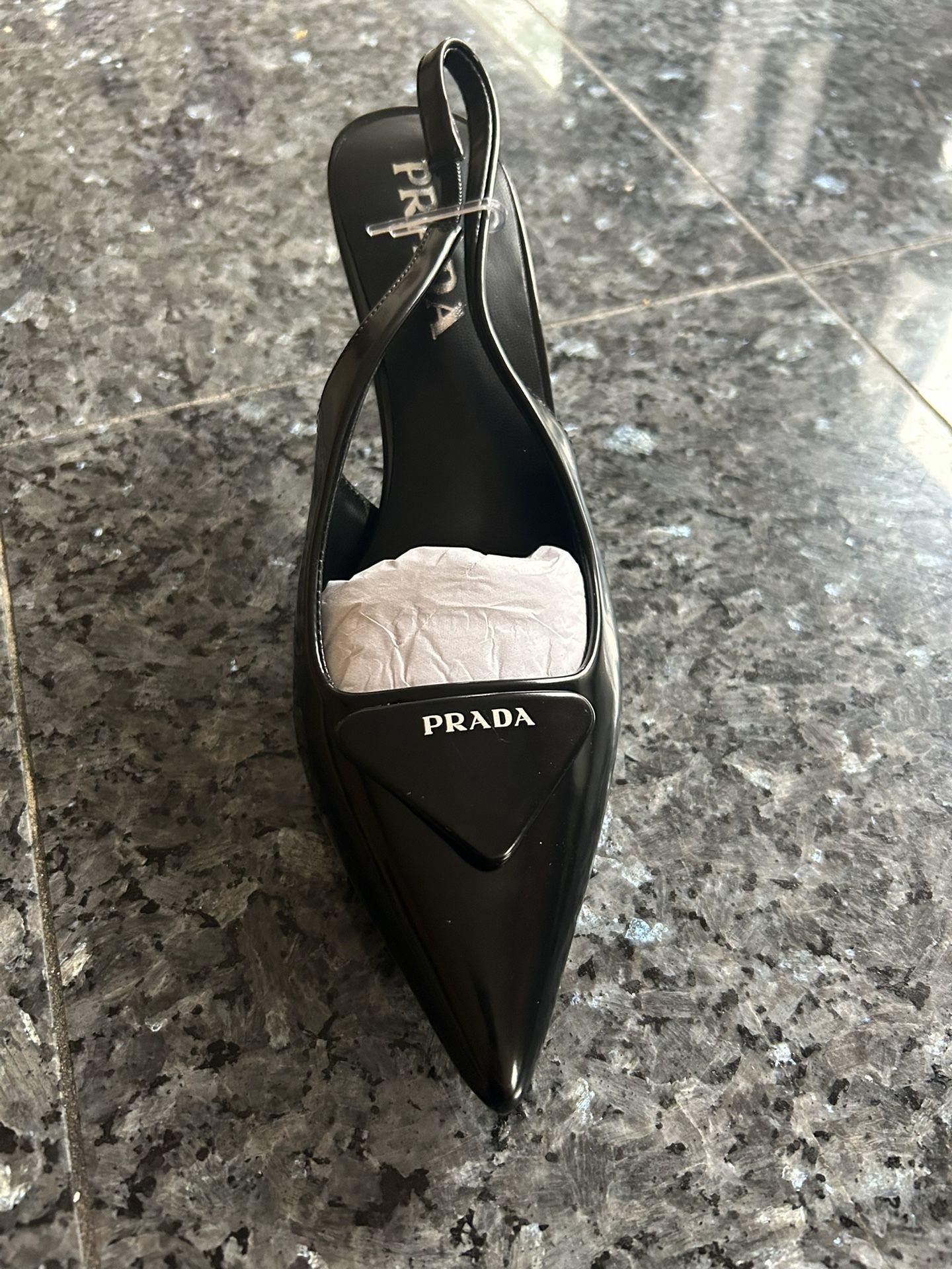 Prada Slingback Heels Size 8.5