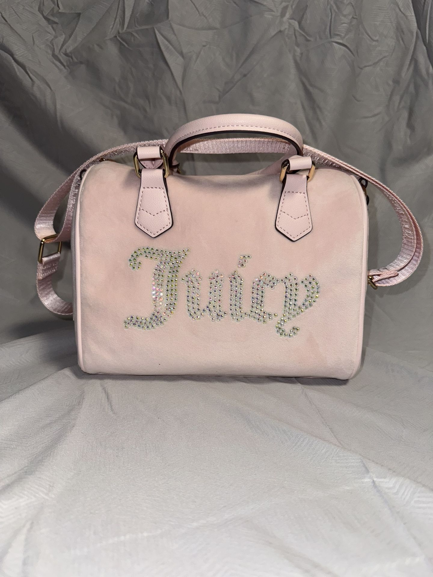 Powder Blush Pink Juicy Couture Mini Tote Bag