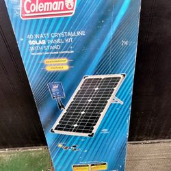 Coleman Solar Panel Kit