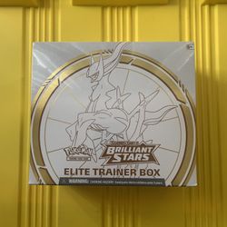Brilliant Stars - Elite Trainer Box - Factory Sealed - Pokémon TCG