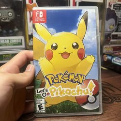 Pokémon Let’s Go Pikachu! Nintendo Switch Game